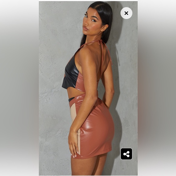 PrettyLittleThing Top and Skirt Set - Picture 3 of 5